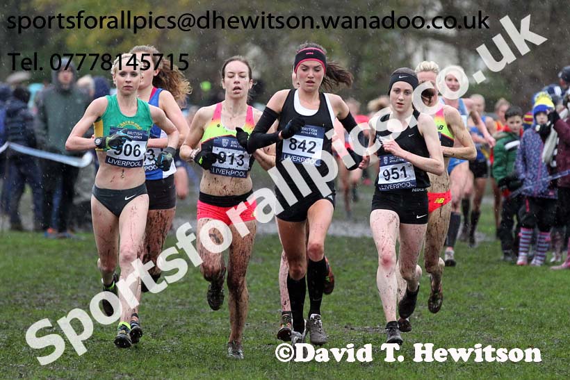 Senior women, British Athletics Liverpool Cross Challenge, Sefton Park, Liverpool. Photo: David T. Hewitson/Sports for All Pics